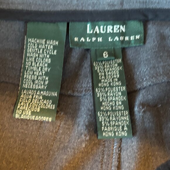 Ralph Lauren Grey Slacks (Machine Washable) - Picture 5 of 5